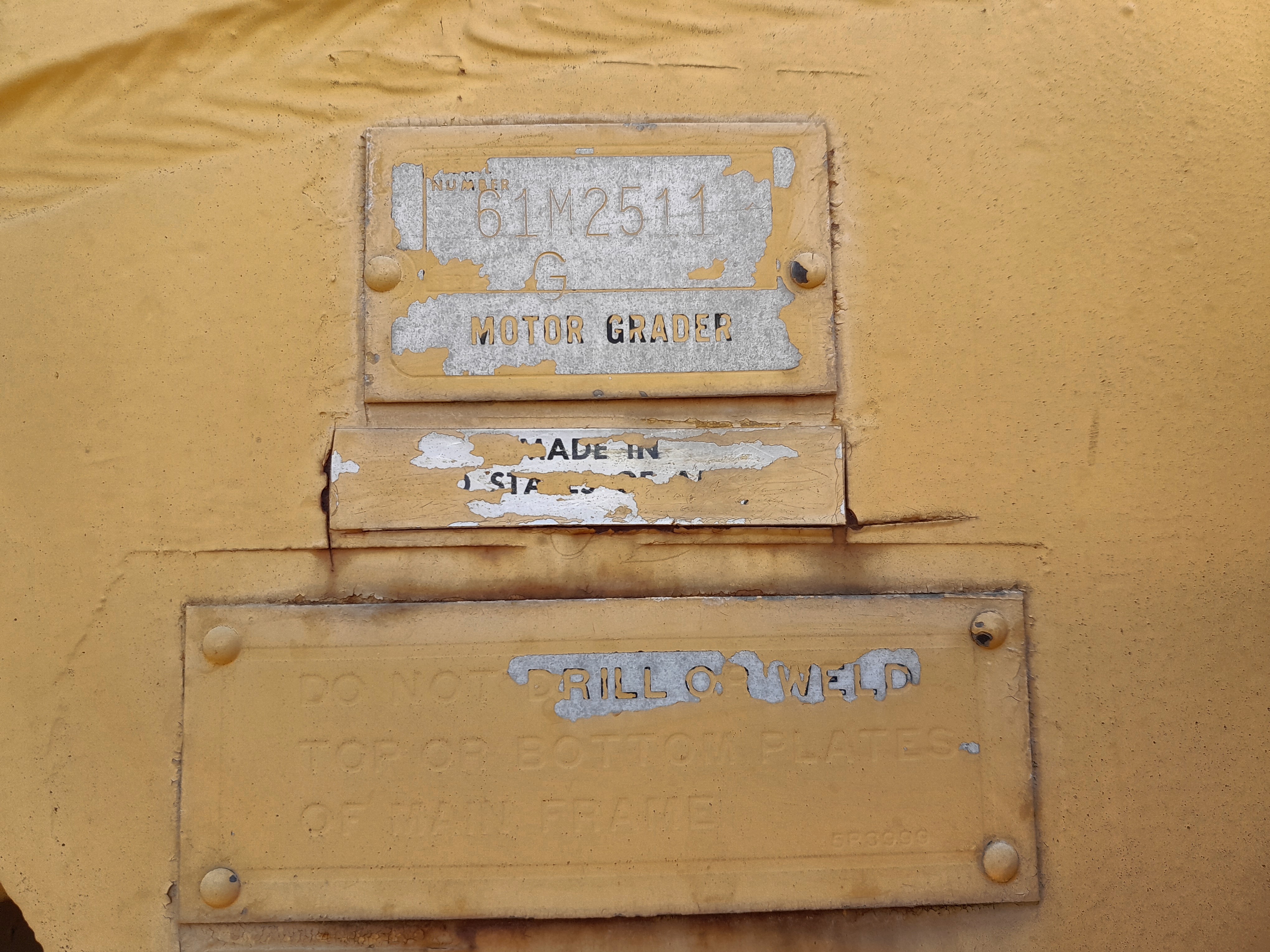 GRADER CATERPILLAR 12 G