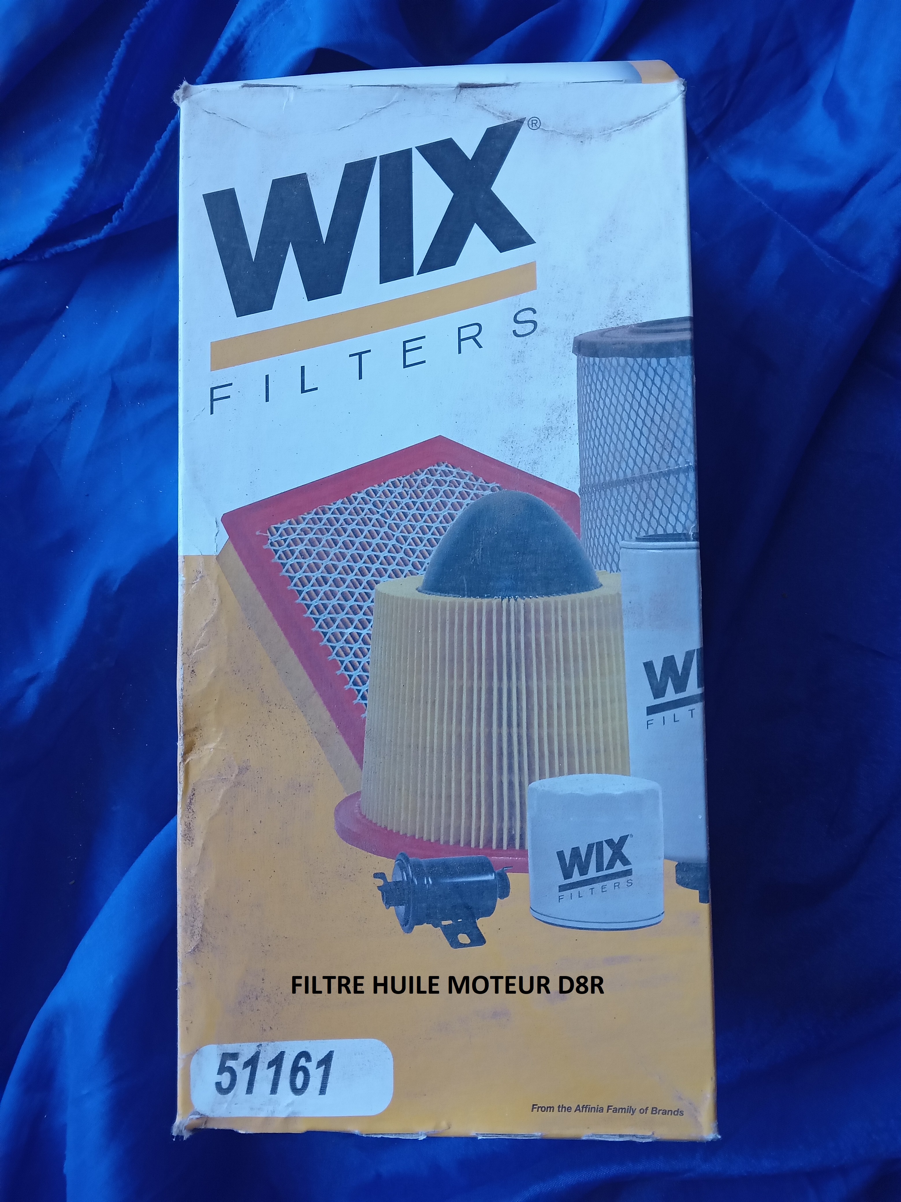 FILTRE HUILE MOTEUR D8H