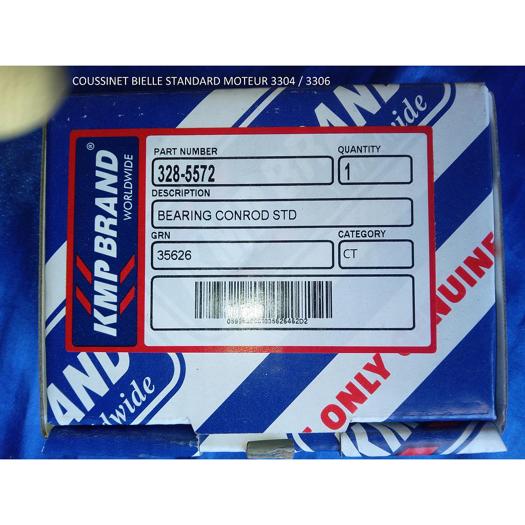 COUSSINET BIELLE STD MOTEUR 3304/6