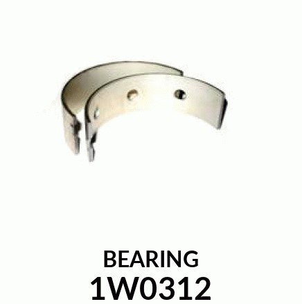 COUSSINET PALIER STD MOTEUR 3204/3PIECES